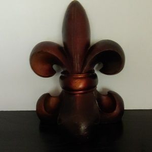 Fleur de Lis Book End